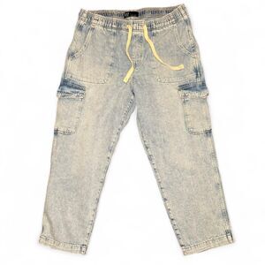 GAP Easy Jean Denim Women’s Size L Light Wash High Rise Relaxed Jeans NWT